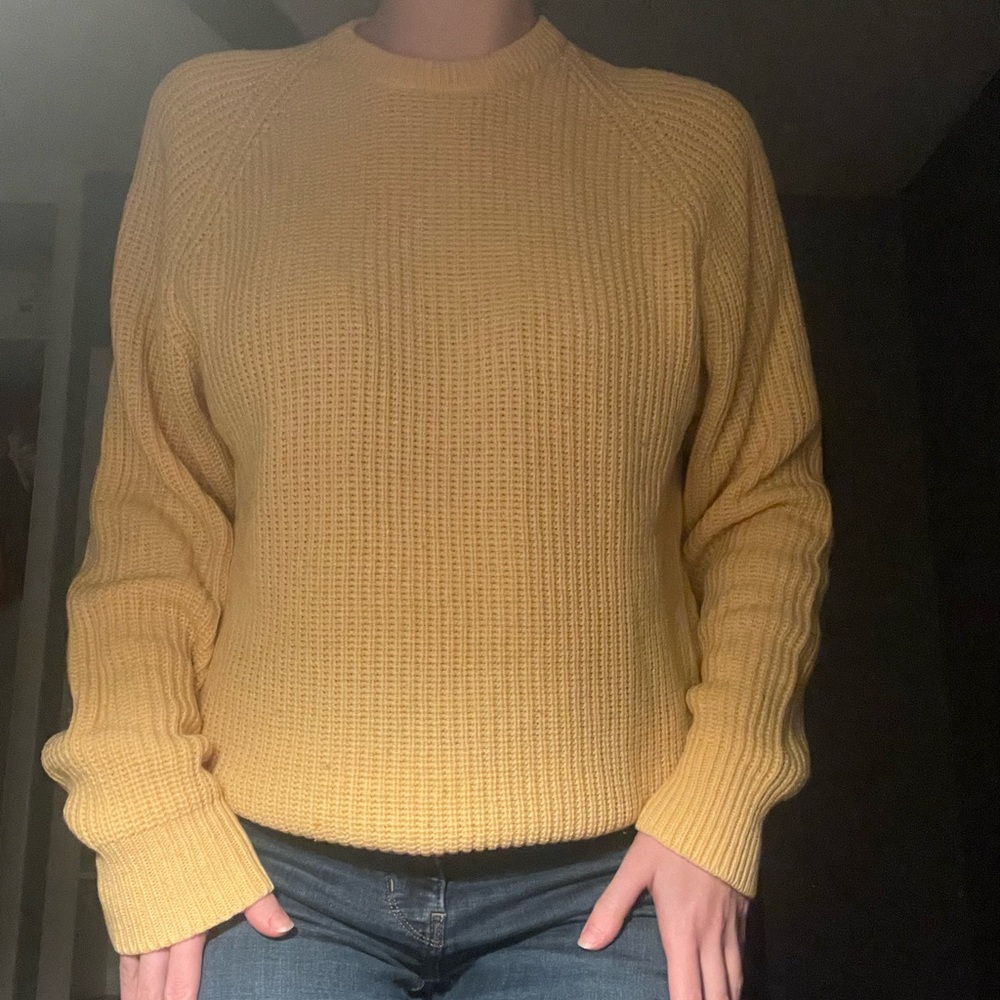 St. John's Bay Yellow Knit Sweater